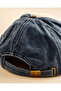 Men Brown Embroidered Cap - 4