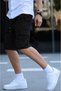 Cargo Pocket Shorts Lycra Cotton Trousers Capri - 2