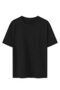 Men's White Oversize T-Shirt - Letter m Printed, Modern Design - 2