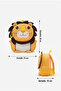 Cute Lion Figured Kindergarten Nursery Backpack for Boys and Girls – Lightweight and Orthopedic and Comfortable Legra Fabric - 4