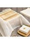 Cheese cloth 8pc fine cotton filter bag. - 4