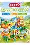 Slide Series Speed Track Car Big Building Blocks Set FL1140, 211 PCS Multicolor ABS Building Toy with Large 9.4 mm Block Format, Multi-Level Car Slide Track, 2 Mini Cars, 2 Character Figures, De
