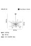 Rumba 8+8 Kobalt Avize - 2