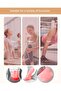 Anti-slip socks 4pc white/black yoga/Pilates/ballet one size. - 5