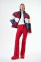 Glacier Printed Oversize Inflatable Coat Multi - 3
