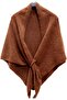 Women's warm winter scarf shawl dark gray elegant.