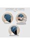 Winter knit hat adjustable drawstring bag style ear flaps. - 3