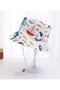 Kids bucket hat pink floral summer UV beach. - 3