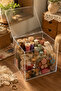 Transparent Plexiglass Organizer with Lid Multi-Purpose Bathroom Makeup Jewelry Organizer - 3