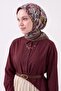 Velora Scarf Aura Floral Dark Mink
