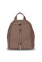 Burkley Aveline Mink Taupe Pu Leather Women's Backpack - 3