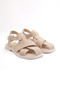 Y 03 Buckle Detailed Flat Sole Sandals - 2