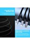 URBANNX 3 in 1 USB Phone Charger Cables 5A Fast Braided Nylon Unbreakable Charging Cable, - 3