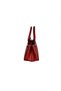 Duki Daso Red Women's Hand and Shoulder Bag - Daily Handbag with Gold Detail |   Summer T8452 Red - 4