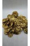 30 Grams 25 mm Gold Mango Sequins Guipure Jewelry Fabric Bandana Mesh Beanie Bag Sequins Pearlescent Shiny Sequin Sequins Beads - Color: Gold - 2