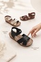 Women's Orthopedic Daily Velcro Sandals - Ultra Soft Sole, Anatomical Support, Comfortable and Stylish Summer Sandals - 2