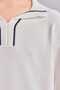 Regular Fit Collar Stripe Detailed Knitwear Sweater for Boys I0394A826Wn - 4