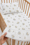 100% Cotton Baby Patterned Baby Elastic Sheet Set - 2 Pillowcases 60X120 / 70X120 / 70X110 Mother's Side - Park Bed