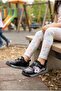 Nika Black Anatomical Comfortable Sneaker Girls' Shoes 346.B26K.148 - 6