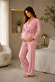 Pregnant and Postpartum Women's Pajama Set - 2