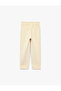 Elastic Waist Pocketed Viscose Blend Jogger Sweatpants - 6