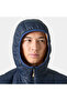 Men's Lifaloft Padded Hooded Navy Blue Coat - 6