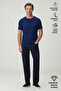Bosphorus |   Premium Modal Qsimple Muscle up Fit T-Shirt – Lodos Blue - 2