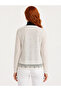 Women's Lace Detailed Thin Cardigan - 2