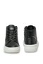 Tusen Hi F Black Girls' High Sneaker - 5