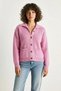 Women's Thessaloniki Knitted Pocketed Knitwear Powder Cardigan - 7