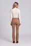 High Waist Suede Trousers - 3