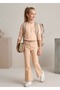 Organic Yavruağzı Wide-Legged Spring Girls' Trousers