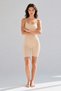 Women's Waist and Leg Tightening Skin Color Full Body Suit - 2
