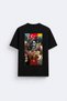 Turkish Rulers Printed Crew Neck Black T-Shirt T-Shirt