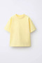 La Ciel Paris Girls' Oversize Back Print T-Shirt Yellow - 2