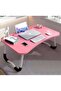 Folding Laptop Desk Standing Bed Table with USB Port/Cup Holder - Ideal for Bed, Couch, Sofa - Multi-Functional Laptop Table - 3