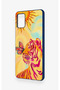 Samsung A51 Compatible Tiger of the Sun Patterned Silicone Case - 4