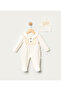 100% Cotton Girls' Jumpsuit with Lace Trimmed Booties