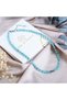 Touchs Collection 100% Natural Amazonite Necklace (Silver Color) - the Stone of New Beginnings - 5