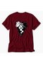 Modern Streetwear Grape Print T-Shirt - Red - 6