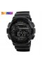Ceas bărbătesc / electronic / negru / funcții multiple - 7