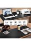 120x40CM PU Leather Desk Mat Pad Protector Large Office Mouse Pad Non-Slip Desk Blotter - 6