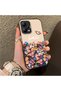 Poco X5 5g Compatible Silicone Edge Hard Back Case Couple Phone Case with Floral Pattern - 3