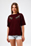 Sequin Double Tiger Embroidered Premium Fabric T-Shirt