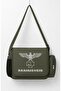 Unisex Rock Band Rammstein Logo Printed Messenger Bag