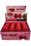 Strawberry Shape Lip Balm For Softer Lips, Pack of 6 | Lip_Balm_P6