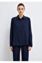 Striped Oversized Women's Shirt. - 2