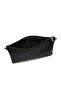 Women's Black Chain Strap Patterned Portfolio Bag Ab570001Sv - 4
