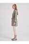 Single Pocket Linen Lyocell Tunic Dark Mink - 3