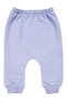 Baby Girl White Purple Tulip Rainbow Patterned Cardigan 3-Piece Set - 7